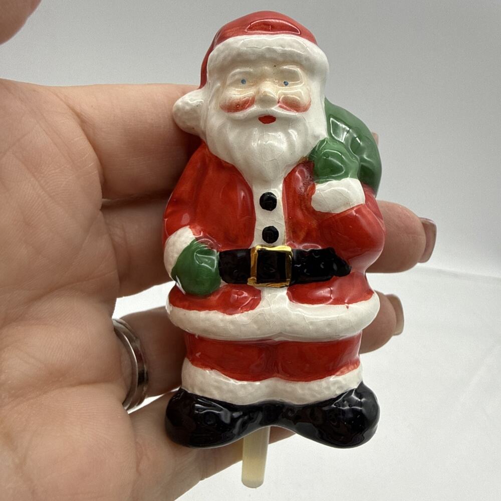 Nora Fleming Mini Santa Claus, Retired Version Without Glasses READ